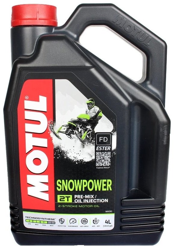 Моторное масло Синтетическое Motul 2T Snowpower Technosynthese отсутствует 4 л купить,NaN