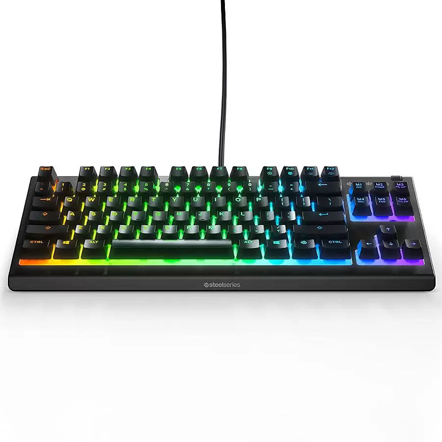 Клавиатура SteelSeries Apex 3 TKL US 64831 черная