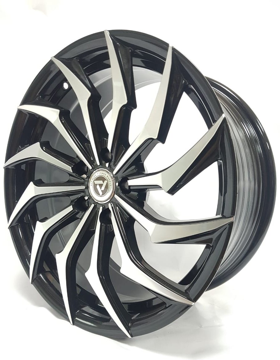G210 8x18/5x112 D66.6 ET38 4 диска черный, хром купить,NaN