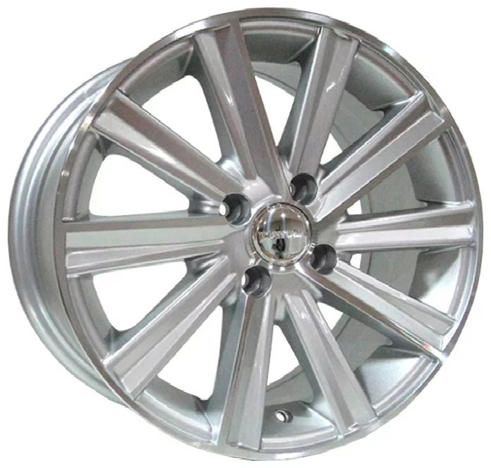 Powcan BK716 6.5x16/4x100 D67.1 ET35 серебристый купить,NaN