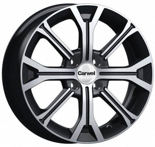 Carwel Carwel Кизи 198 6x15/4x100 D60.1 ET50 4 диска черный, графит, серый купить,NaN
