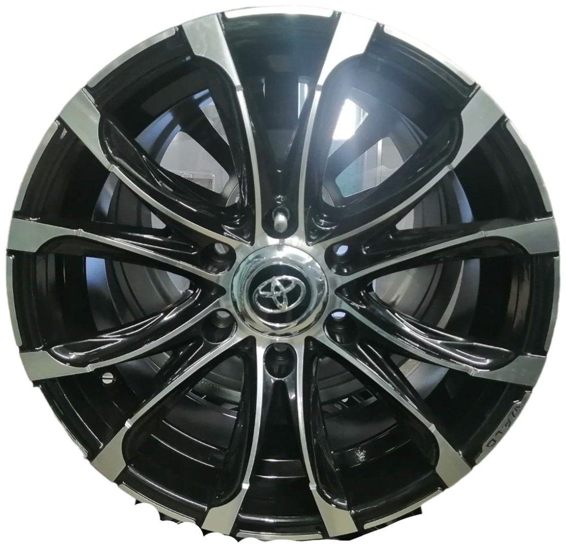 Powcan E203 7.5x18/6x139.7 D106.2 ET25 черный, серебристый купить,NaN