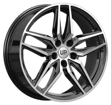 SKAD WUP Up112 (КС1017-03) 7x18/5x114.3 D67.1 ET35 4 диска черный, серебристый купить,NaN