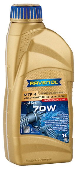 Масло синтетическое RAVENOL MTF-4 SAE 70W 1 л купить,NaN