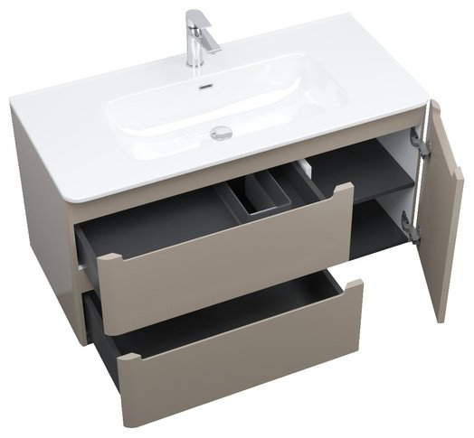 Тумба с раковиной IDDIS Edifice EDI10C0i95K/0108000i28 , 100x50x46.2 см, светло-коричневый - ForteMarket Тумба с раковиной IDDIS Edifice EDI10C0i95K/0108000i28 , 100x50x46.2 см, светло-коричневый купить,NaN