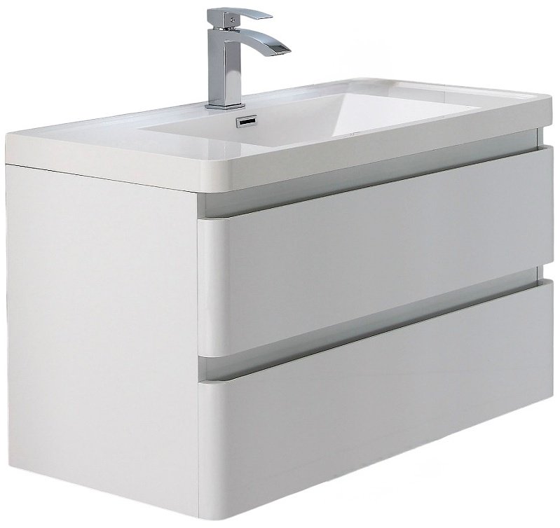 Тумба с раковиной Gucci60, 60x55x42 см, белый