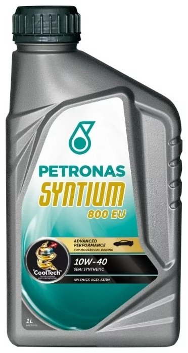 Моторное масло Полусинтетическое Petronas Syntium 10W-40 1 л купить,NaN