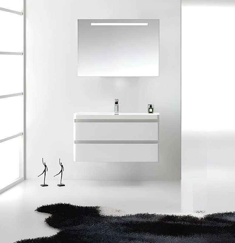 Тумба с раковиной Gucci60, 60x55x42 см, белый