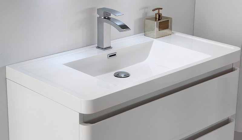 Тумба с раковиной Gucci60, 60x55x42 см, белый