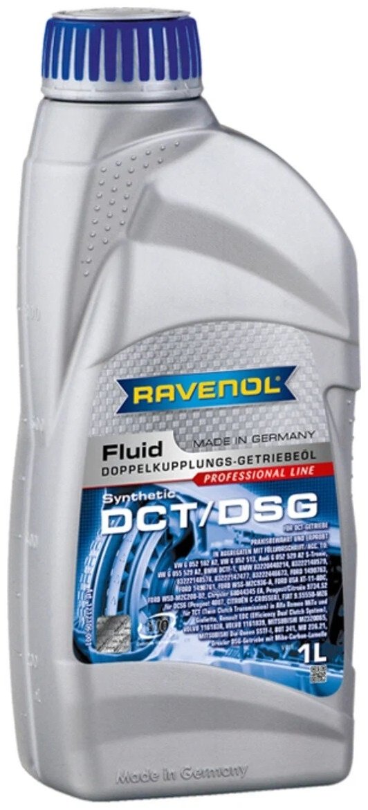 Масло синтетическое RAVENOL DCT/DSG 1 л купить,NaN