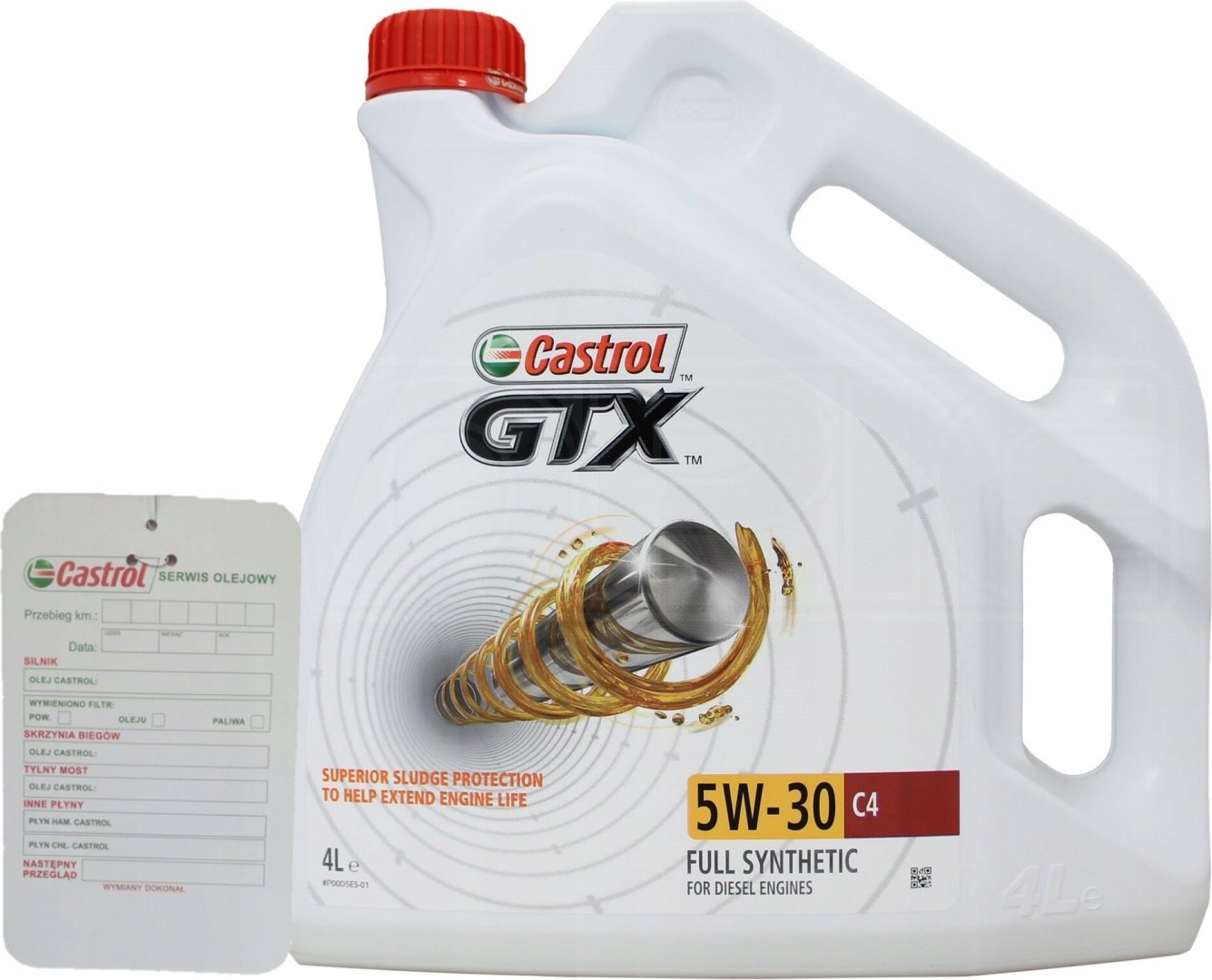 Моторное масло Синтетическое Castrol GTX 5W-30 4 л купить,NaN