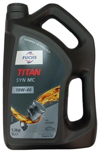 Моторное масло Полусинтетическое TITAN SYN MC 10W-40 5 л купить,NaN