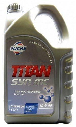 Моторное масло Полусинтетическое TITAN SYN MC 10W-40 5 л купить,NaN