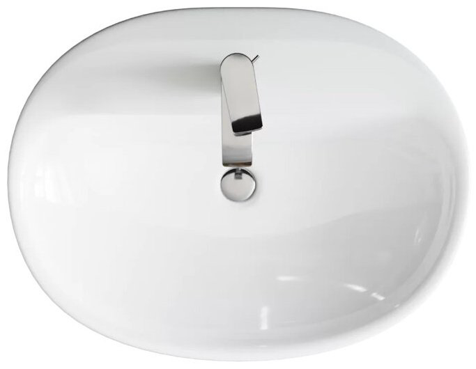 Тумба с раковиной Brevita Elche 80x45.4x50.6см серый купить,NaN