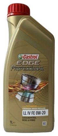 Моторное масло Синтетическое Castrol EDGE Professional 0W-20 1 л купить,NaN
