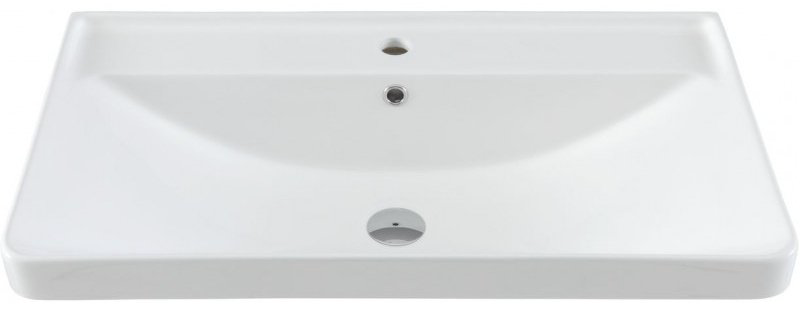 Тумба с раковиной Kabinka.kz Ирис 80 310154 79.4x77.2x45.7см белый купить,NaN