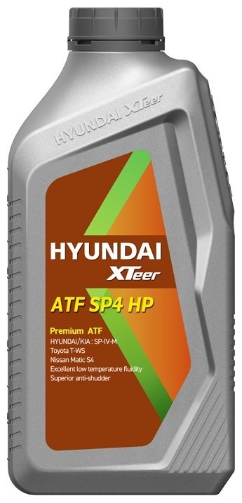 Масло синтетическое Hyundai XTeer ATF SP4 HP 1 л купить,NaN
