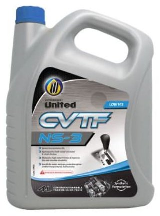 Масло полусинтетическое United Oil CVTF NS-3 4 л купить,NaN