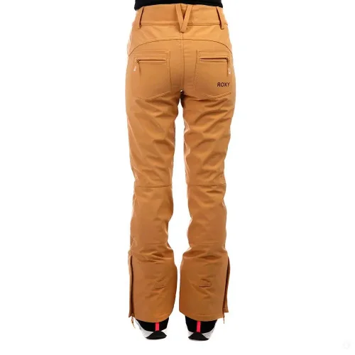 Брюки сноубордические Roxy Creek коричневые XL купить,NaN
