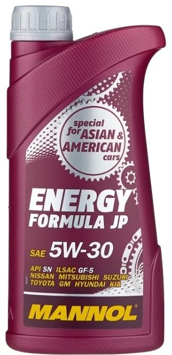Моторное масло Синтетическое Mannol Energy Formula JP 5W-30 1 л купить,NaN