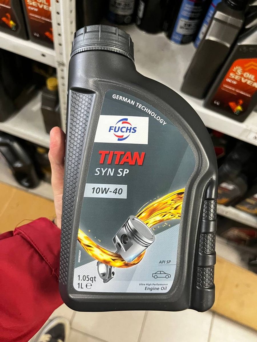 Моторное масло Синтетическое FUCHS TITAN SYN SP 10W-40 1 л купить,NaN
