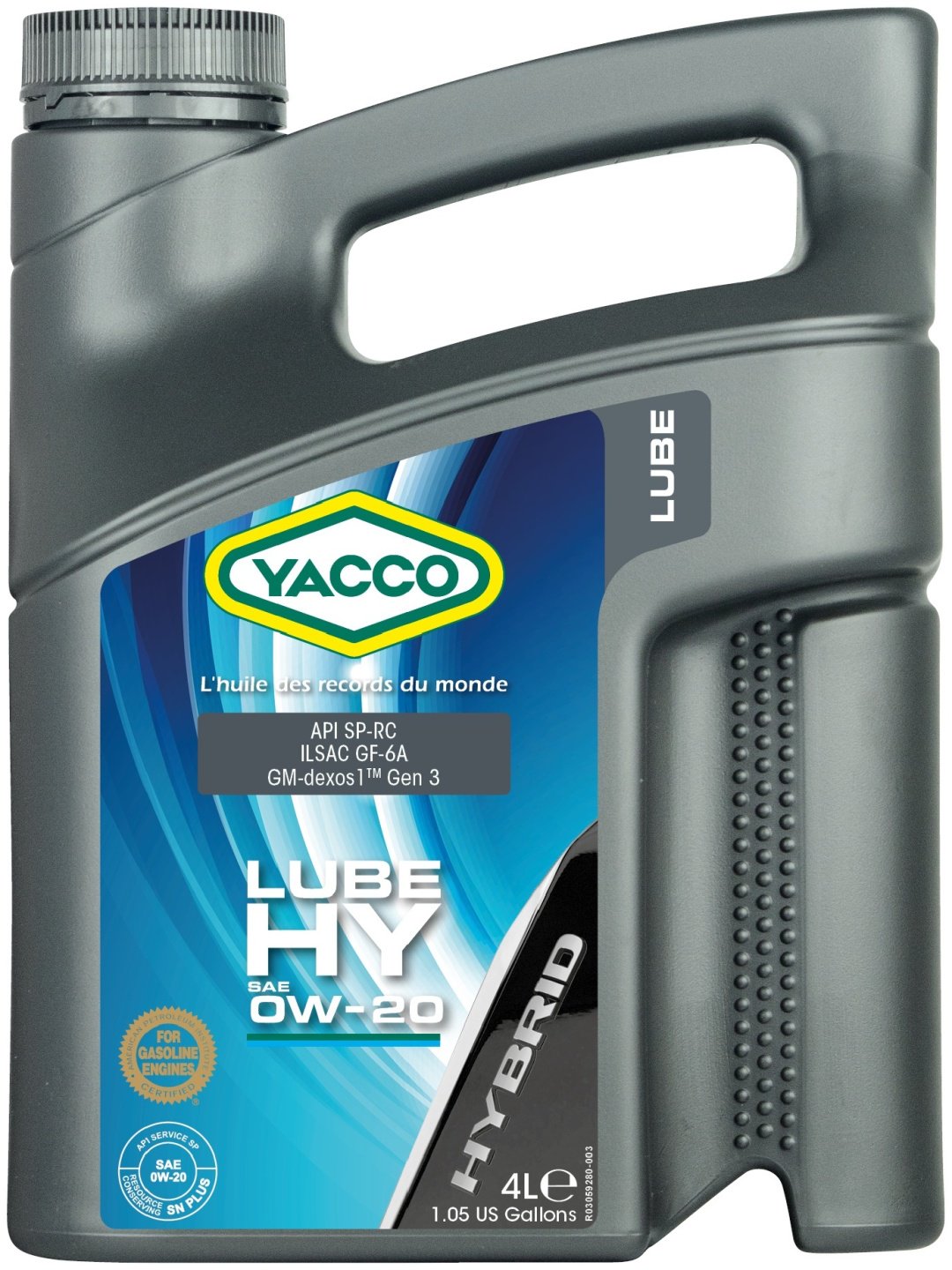 Моторное масло Синтетическое Yacco Lube HY 0W-20 4 л купить,NaN
