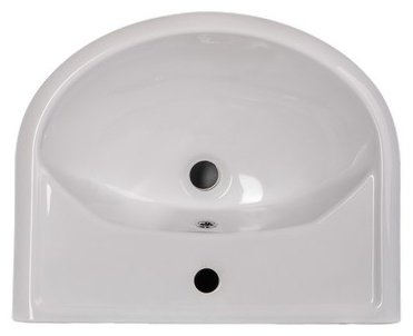 Тумба с раковиной KABINKA.KZ &#34;Уют 55 Радуга Белый&#34; , 51.2x82x29.9 см, белый