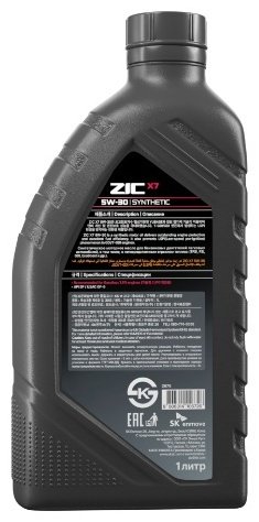 Моторное масло Синтетическое ZIC X7 5W-30 1 л купить,NaN