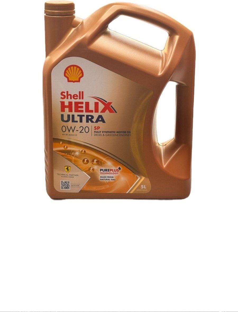 Моторное масло Синтетическое SHELL ULTRA SP 0W-20 5 л купить,NaN