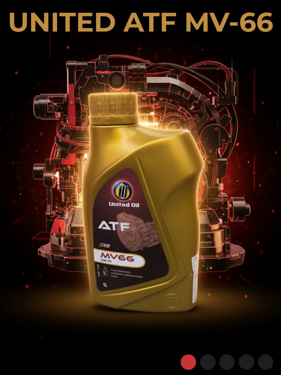 Масло синтетическое United Oil ATF MV-66 1 л купить,NaN