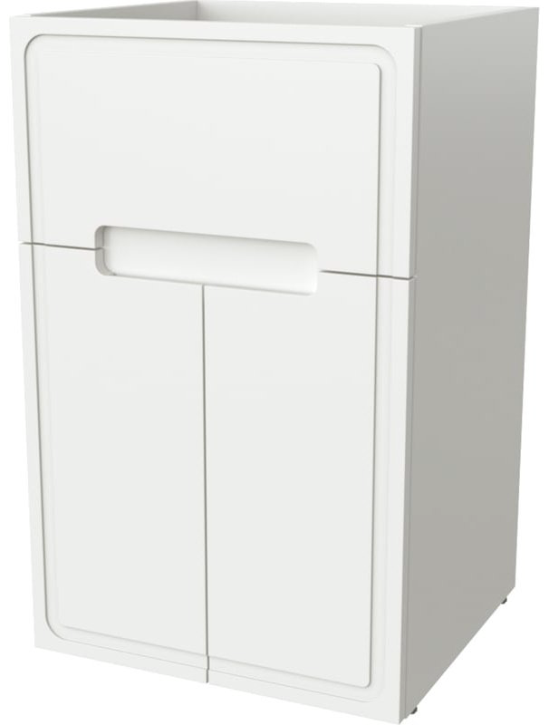 Тумба с раковиной KABINKA.KZ TA-MBO-60NR-blanco, 54.8x88x48.2 см, белый купить,NaN