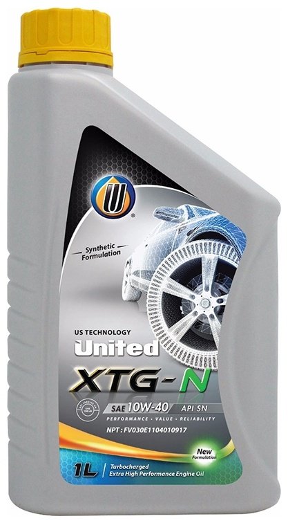 Моторное масло Полусинтетическое United Oil Oil 10W-40 1 л купить,NaN