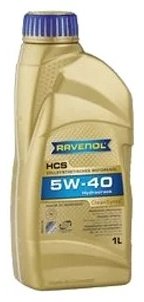 Моторное масло Полусинтетическое RAVENOL HCS 5W-40 1 л купить,NaN