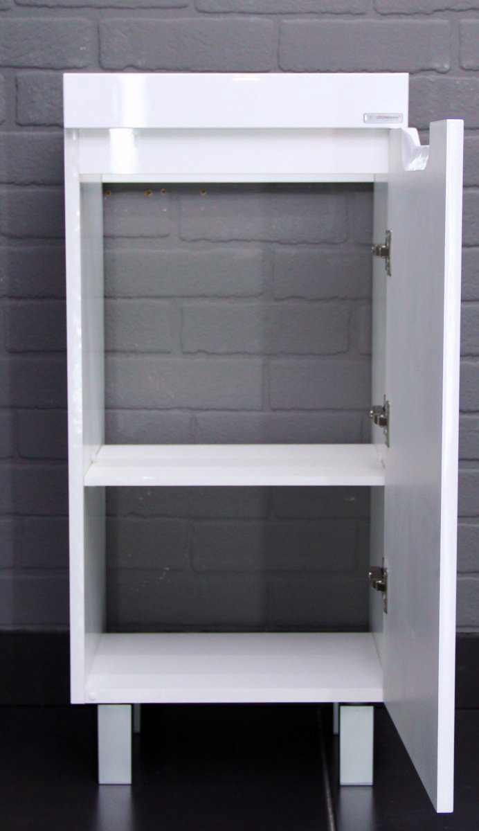Тумба с раковиной KABINKA.KZ Andrea 40 3D , 38.4x82x34.4 см, белый купить,NaN
