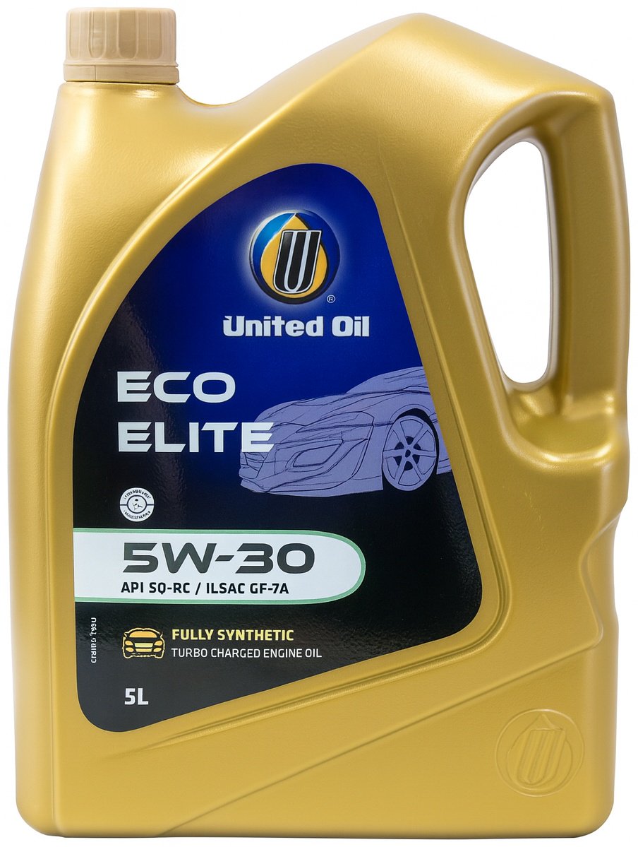 Моторное масло Синтетическое United Oil Eco Elite 5W-30 5 л купить,NaN
