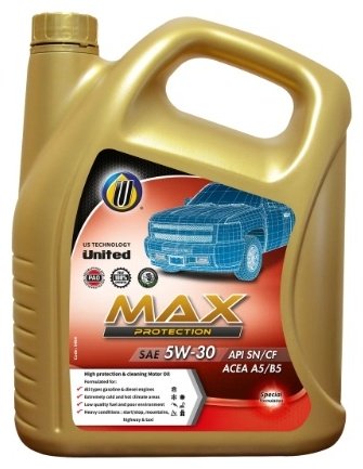 Моторное масло Синтетическое United Oil Oil 5W-30 5 л купить,NaN
