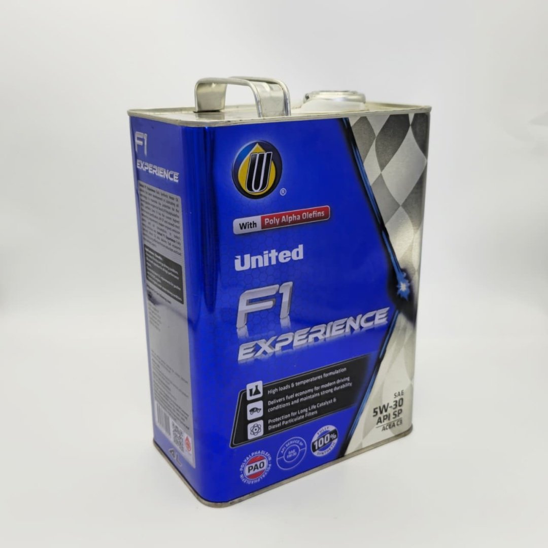 Моторное масло Синтетическое United Oil F1 Experience 5W-30 4 л купить,NaN