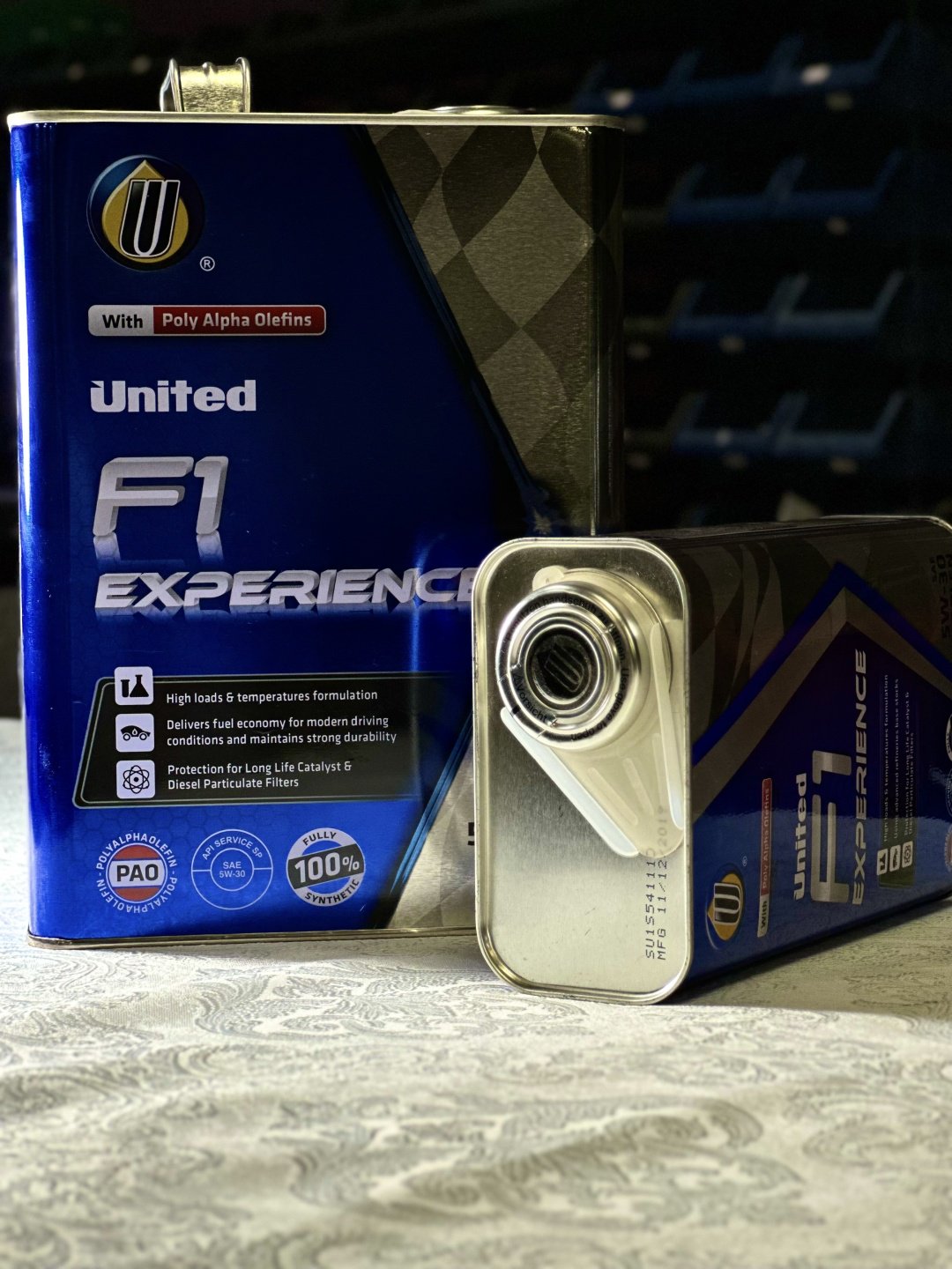 Моторное масло Синтетическое United Oil F1 Experience 5W-30 4 л купить,NaN