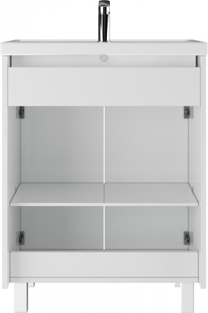 Тумба с раковиной KABINKA.KZ "Elen 65" , 63x82x43.8 см, белый купить,NaN