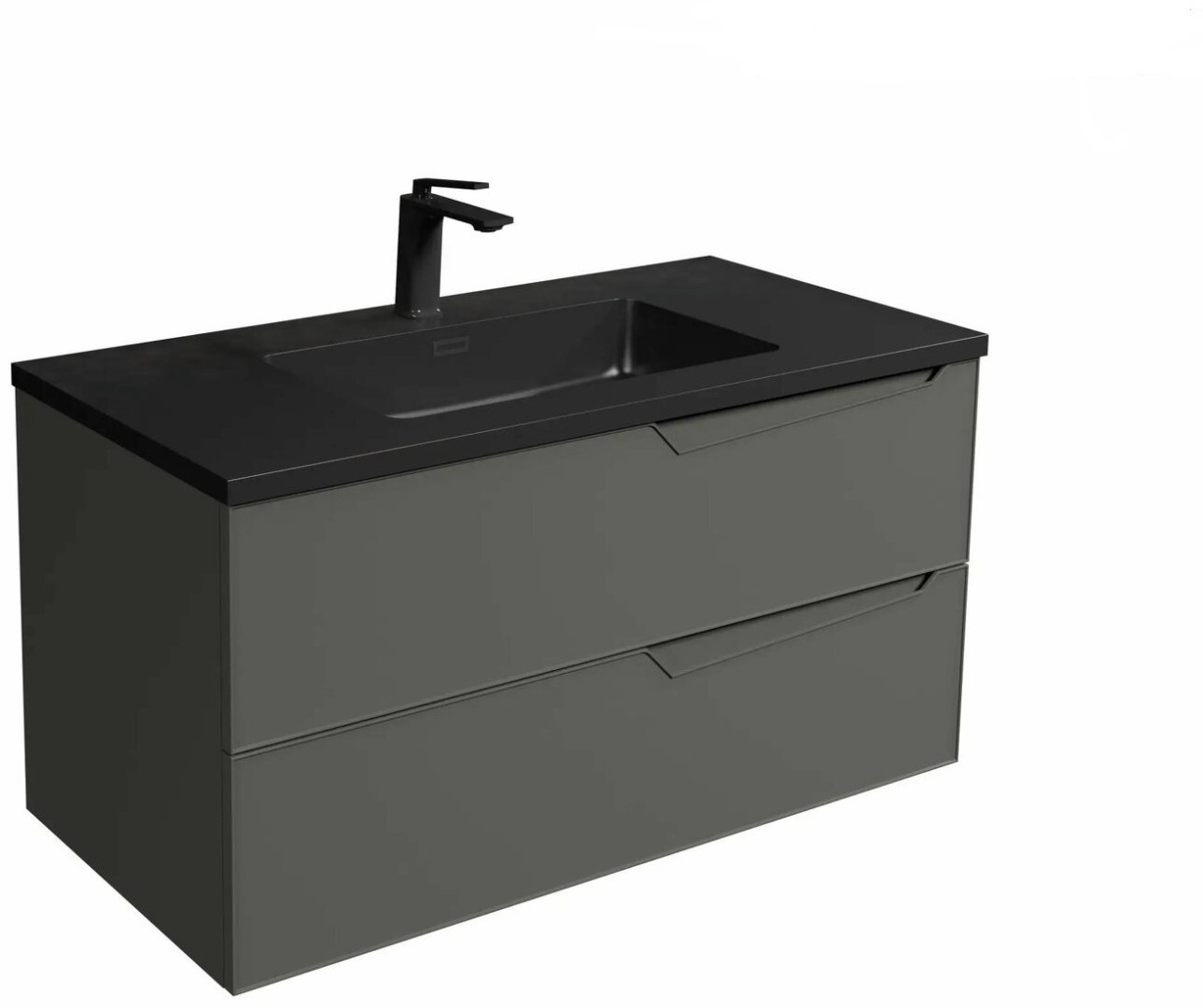 Тумба с раковиной Rhea60 60x55x48см серый купить,NaN
