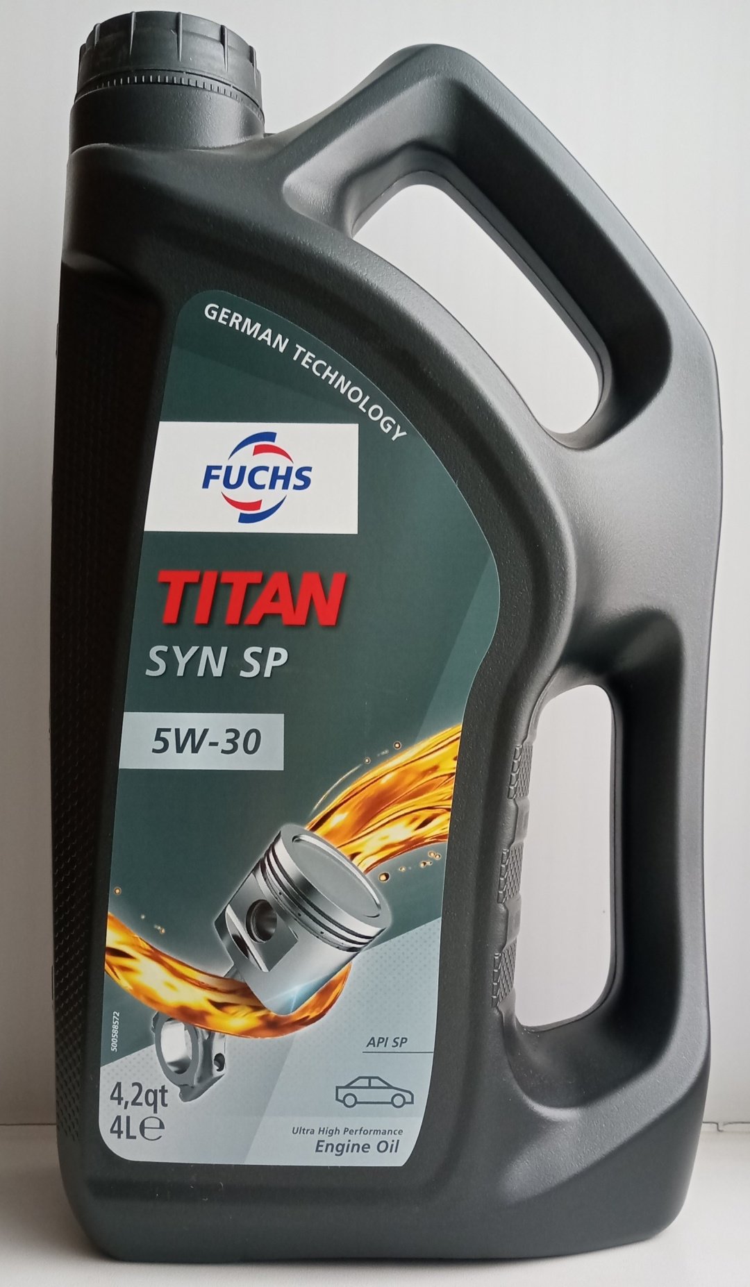 Моторное масло Синтетическое FUCHS TITAN SYN SP 5W-30 4 л купить,NaN