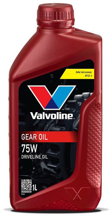 Масло синтетическое VALVOLINE VALVOLINE GEAR OIL 75W 1 л купить,NaN