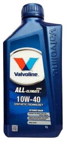 Моторное масло Полусинтетическое VALVOLINE All 10W-40 1 л купить,NaN