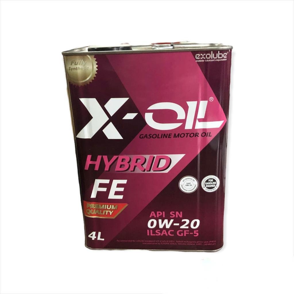 Моторное масло Синтетическое X-OIL Hybrid 0W-20 4 л купить,NaN