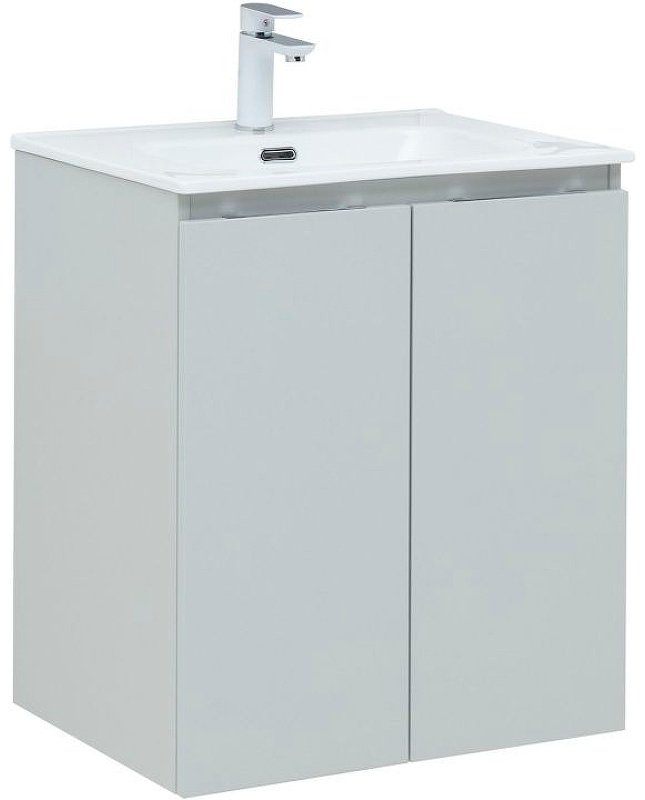 Тумба с раковиной KABINKA.KZ 277524, 60x68.4x45.7 см, белый