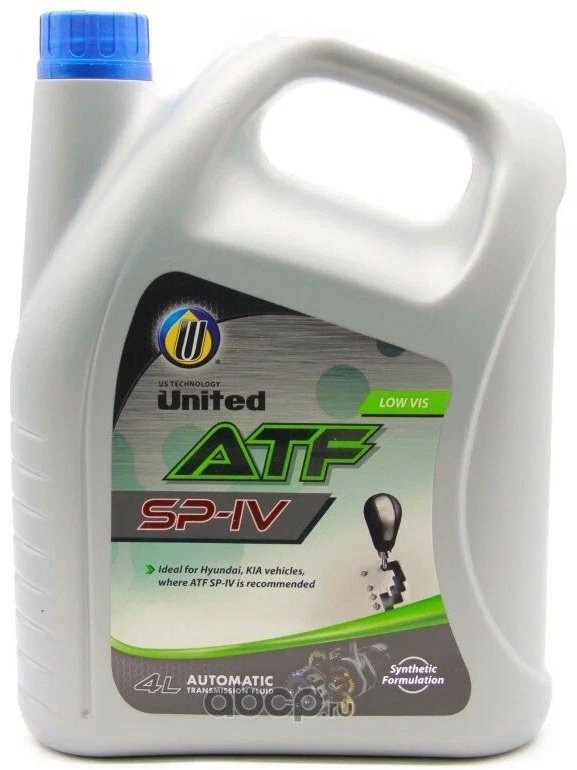 Масло синтетическое United Oil ATF SP IV 4 л купить,NaN