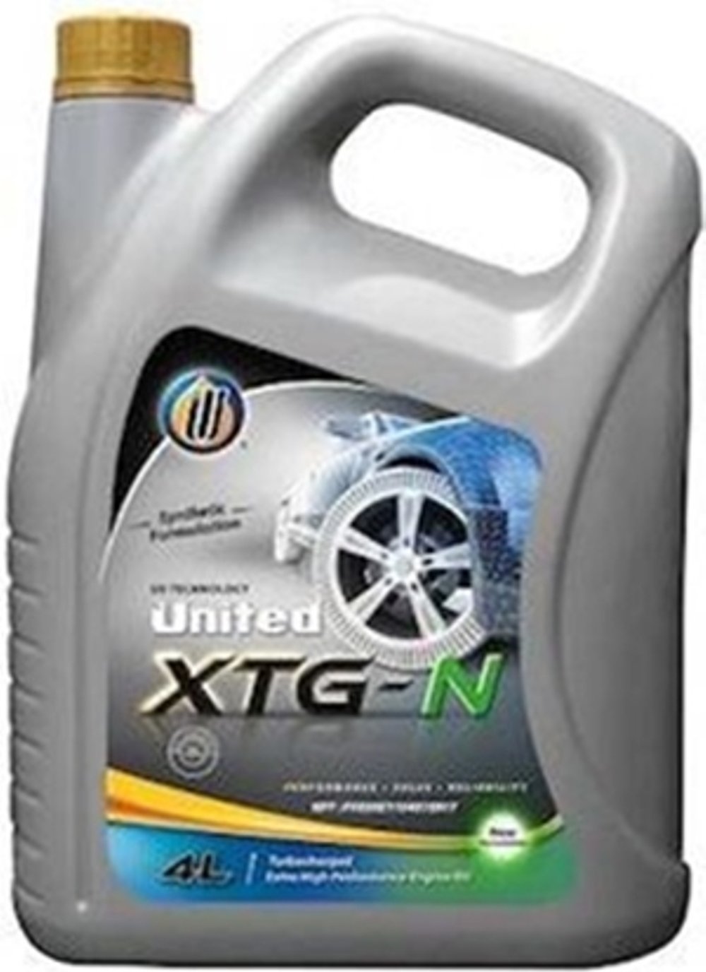Моторное масло Полусинтетическое United Oil Oil 10W-40 4 л купить,NaN