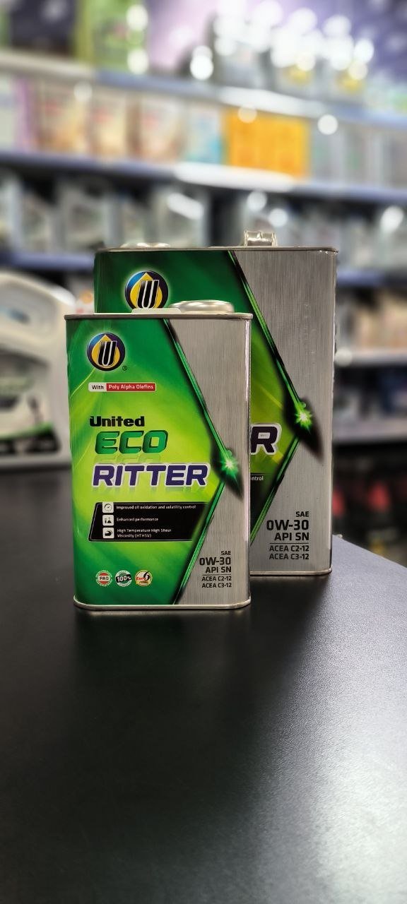Моторное масло Синтетическое United Oil Eco Ritter 0W-30 1 л купить,NaN