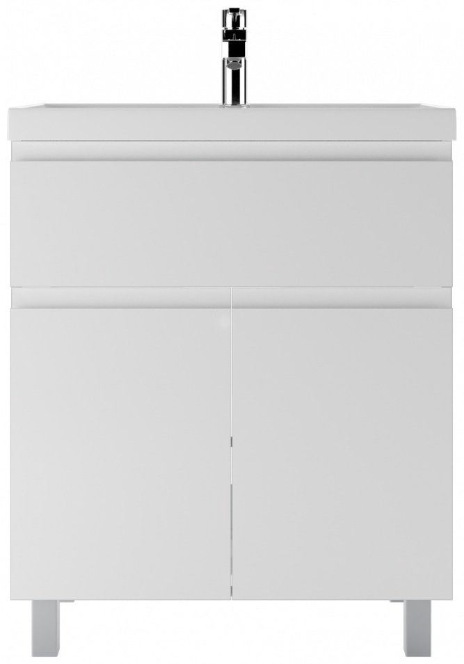 Тумба с раковиной Kabinka.kz Байтерек 69x71.6x42.6см белый купить,NaN