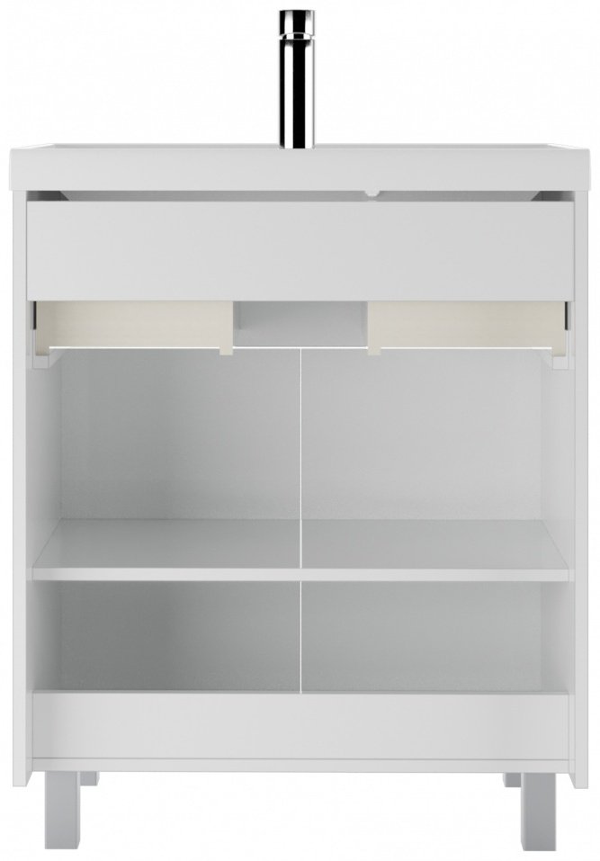Тумба с раковиной Kabinka.kz Байтерек 69x71.6x42.6см белый купить,NaN